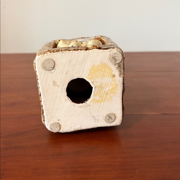 Vintage Ceramic Animal Votive Candle Holder Frog Turtle Bird Rabbit - Picture 7 of 8